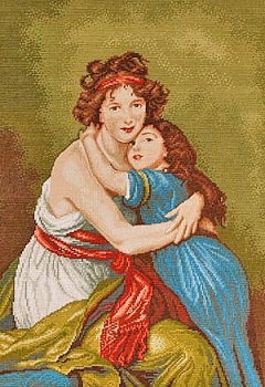 Self-Portrait with Daughter