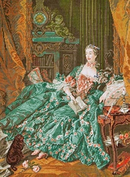 Madame de Pompadour - Miniature