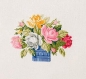Preview: Vase with Brightly Coloured Roses