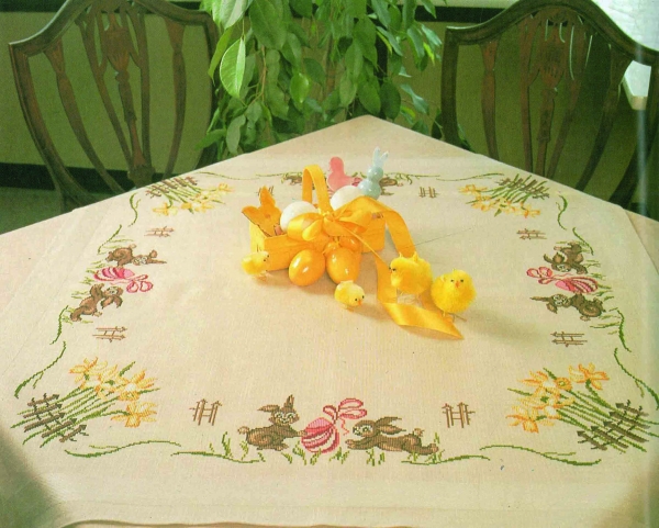 Easter Bunny blanket 4550-3