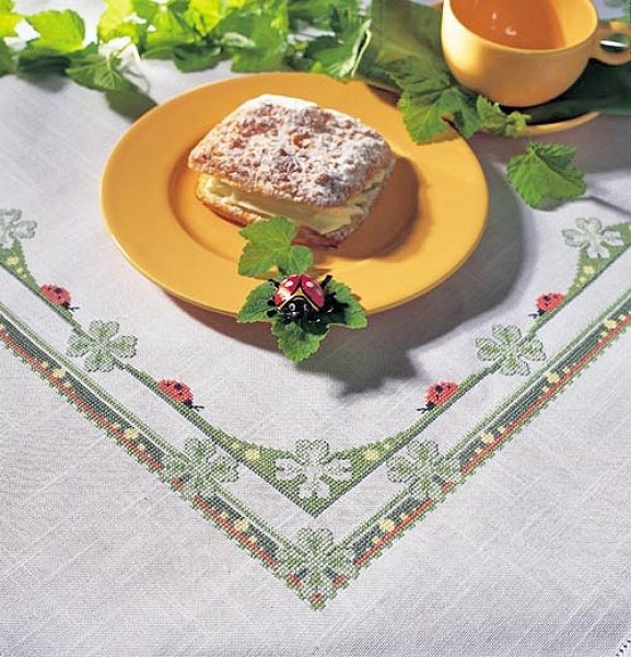 Ladybirds tablecloth