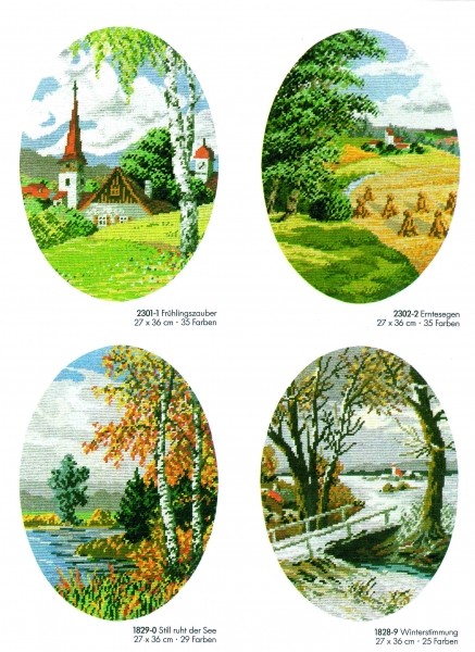 Four Seasons Set 5010-0 (includes 2301-1, 2302-2, 1828-9, 1829-0)