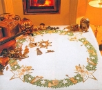 Christmas Music Tablecloth